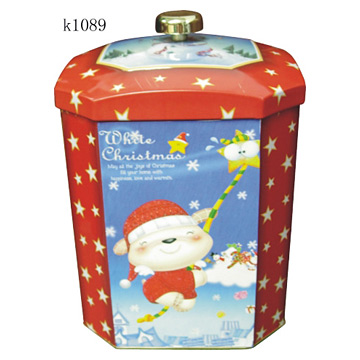  Square Octagonal Tin Can ( Square Octagonal Tin Can)