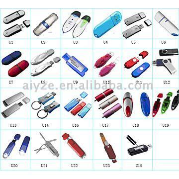  All Kind Of USB Disk (Tous les types de disque USB)