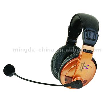 Multimedia Stereo Headphone with Microphone