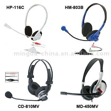  Multimedia Stereo Headphone with Microphone