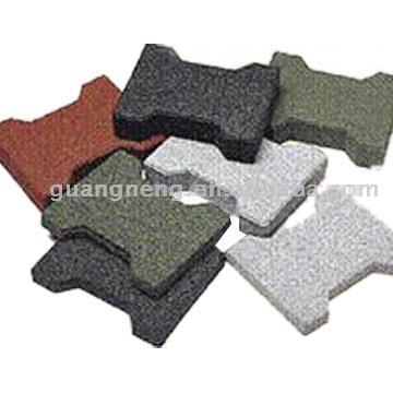  Rubber Tiles, Pavers (Резиновое, асфальтоукладчики)