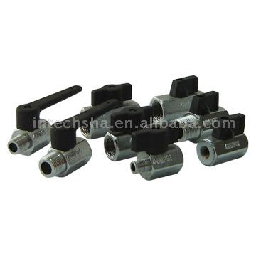  Mini Brass Ball Valves ( Mini Brass Ball Valves)