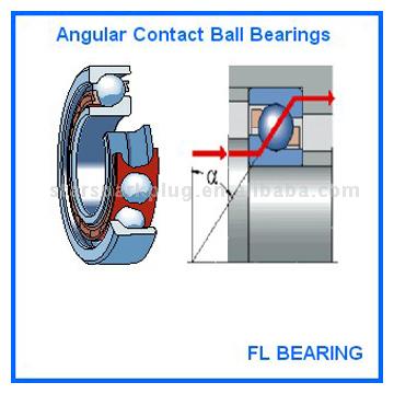  Angular Contact Ball Bearings (Schrägkugellager)