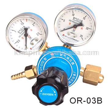  Oxygen Regulator / Reducer with 2 Gauges (Кислород регулятор / редуктор с 2 Приборы)