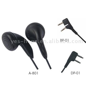  Mini In-Ear Airline Earphone