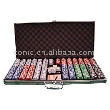  1,000pc Poker Chip Set ( 1,000pc Poker Chip Set)