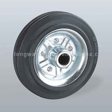  Black Rubber Wheel (Черные резиновые колес)