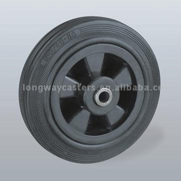  Black Rubber Wheel (Черные резиновые колес)