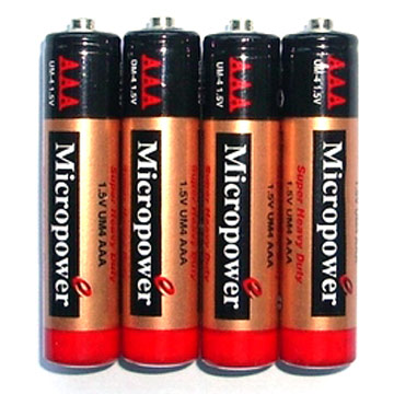  Zinc Carbon AAA / R03P / UM4 1.5V battery ( Zinc Carbon AAA / R03P / UM4 1.5V battery)