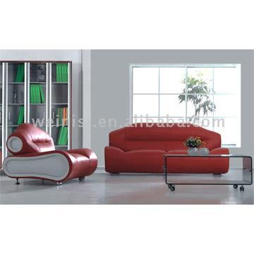  Italian Design Top Genuine Leather Sofa