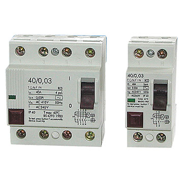  Residual Current Devices (RCD)