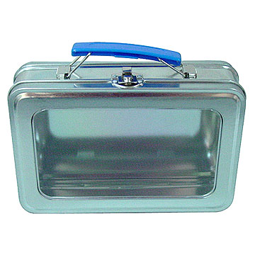  Tin Box with Handle (Tin Box with Handle)