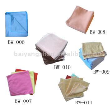 Mikrofaser-Handtuch abwischen (Mikrofaser-Handtuch abwischen)