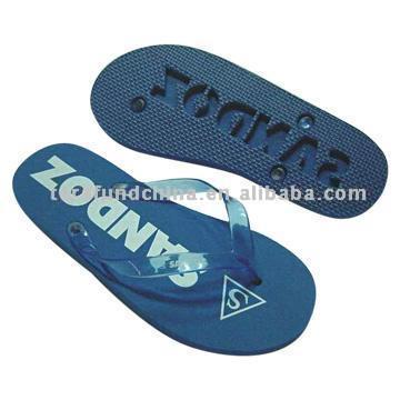  EVA Slippers with Logo Under the Sole (EVA тапочки с логотипом под единым)