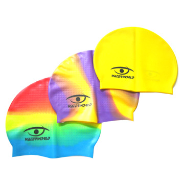 multicolor Swimming Caps (Multicolor Natation Caps)