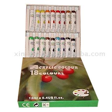  18-Piece Acrylic Color Set ( 18-Piece Acrylic Color Set)