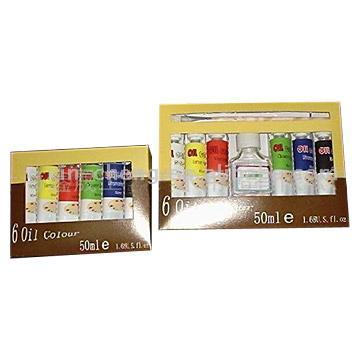  6pcs Oil Color Set (6x Öl Color Set)