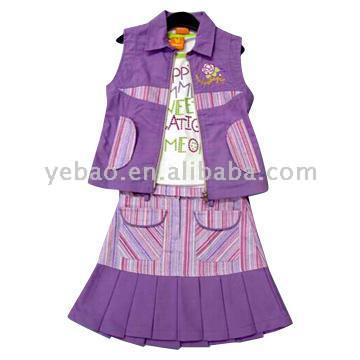  Girls` Summer Clothes