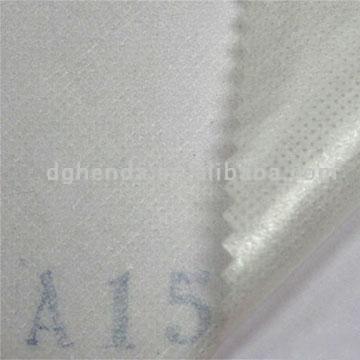  Non-Woven Fabric with Hot Melt Adhesive (Non tissée d`un adhésif thermofusible)