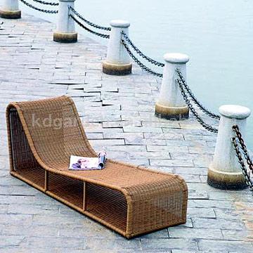  Wicker Lounge Chair (Плетеная Lounge Chair)