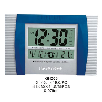  LCD Clock