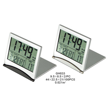  LCD Clocks (ЖК-часы)