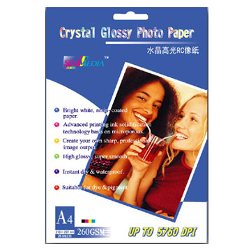  255gsm Silky Rc Photo Paper Directly From Paper Mill (255gsm Silky Rc Papier photo directement sur le Paper Mill)