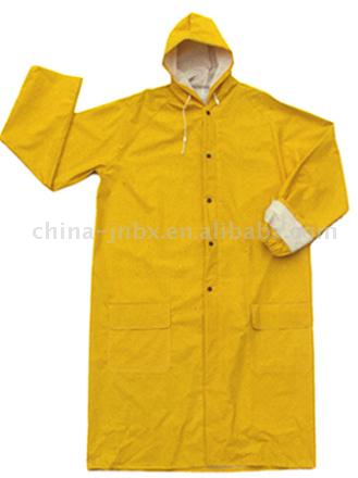  PVC/Polyester/PVC Raincoat ( PVC/Polyester/PVC Raincoat)