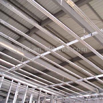  Galvanized Steel Ceiling Suspended and Drywall Partition ( Galvanized Steel Ceiling Suspended and Drywall Partition)