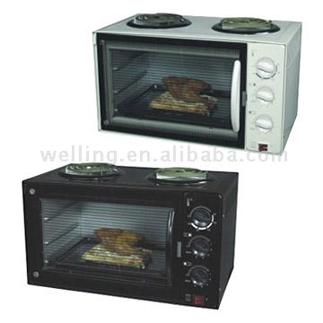  Electric Ovens with Two Hot Plates (Elektro-Öfen mit zwei Kochplatten)