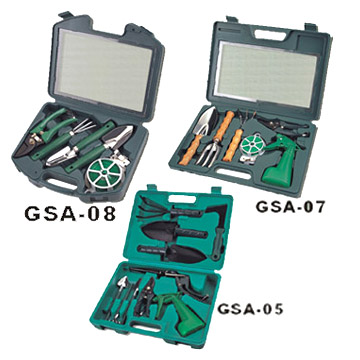  Blown-Molded Case Packed Garden Tool Sets (Blown-Molded Case Сухой Garden Tool наборы)