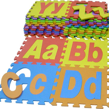  EVA Alphabet Mats