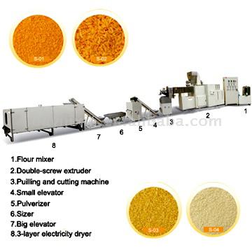  Double-Screw Bread Crumb Processing Line ( Double-Screw Bread Crumb Processing Line)
