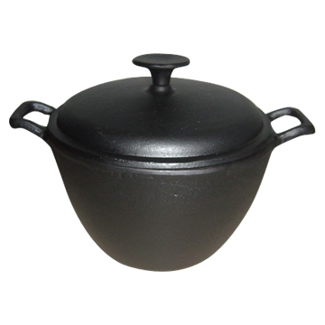  Cast Iron Deep Pot ( Cast Iron Deep Pot)