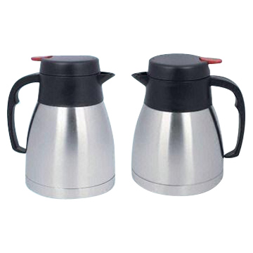  Stainless Steel Coffee Pots (Edelstahl Kaffee-Töpfe)