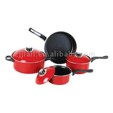  7Pcs Cookware Set (7pcs Batterie de cuisine)