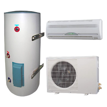 Wärmepumpen-Wasser-Heizung mit Klimaanlage (Wärmepumpen-Wasser-Heizung mit Klimaanlage)