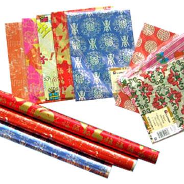  Printed Gift Wrapping Paper ( Printed Gift Wrapping Paper)