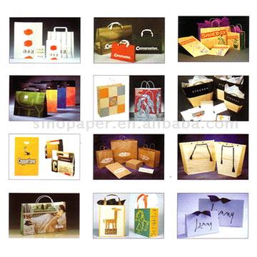  Paper Shopping Bags (Livre Shopping Bags)