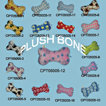  10" Plush Bone Pet Toys (10 "Plush Bone Pet Toys)