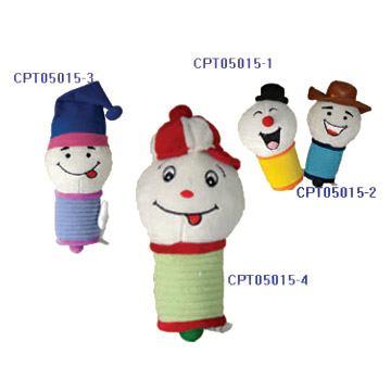  6" Plush Bulb Pet Toys ( 6" Plush Bulb Pet Toys)