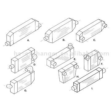  Aluminum Intercooler ( Aluminum Intercooler)