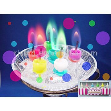  Colorful Flame Candle (Colorful flamme d`une bougie)