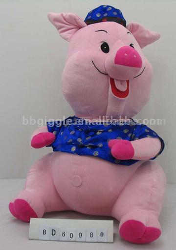  Plush Pig (Peluche cochon)