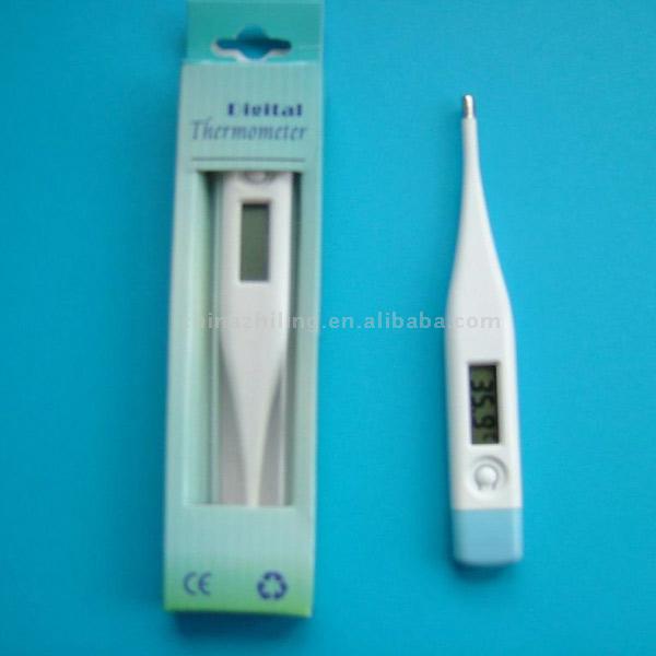 Digital Clinical Thermometers (Waterproof, Bendable)