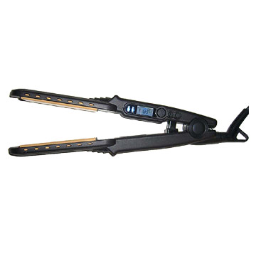  Digital Ceramic Hair Straightener with LCD Screen