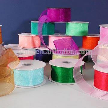 100% Nylon Sheer Ribbon oder Organza (100% Nylon Sheer Ribbon oder Organza)