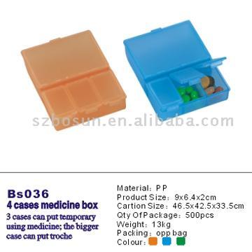 4 Fälle Medicine Box (BS033) (4 Fälle Medicine Box (BS033))