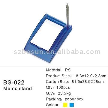  Memo Holder