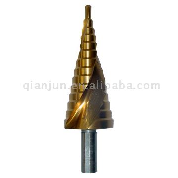  HSS Spiral Fluted Step Drill Bit (УСЗ Спираль Рифленый Шаг сверло)